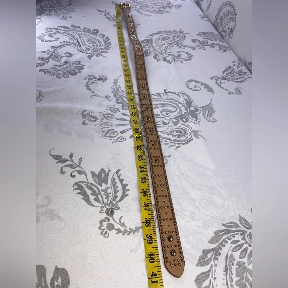 Vintage Leather Studied Belt‎ M/L